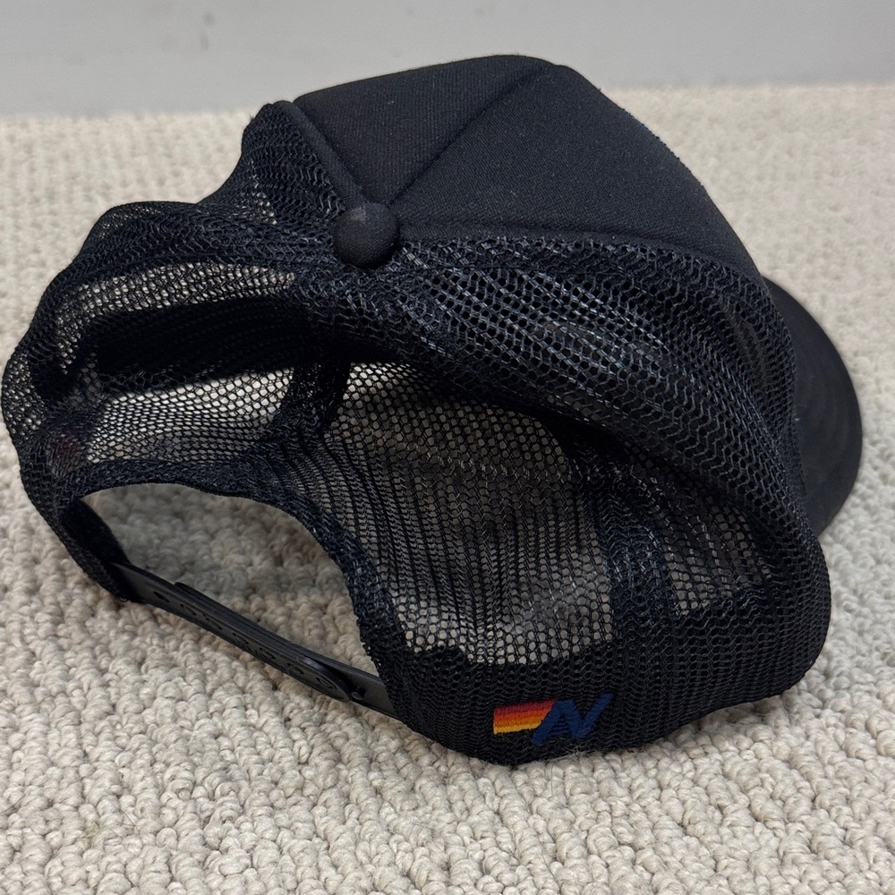 Aviator Nation Black Hat with Colorful Patch - Picture 3 of 3